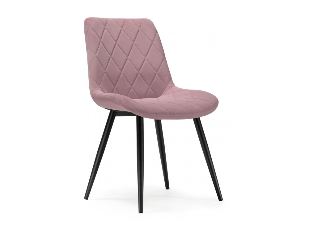 Fox black / light purple Стул розовый, Окрашенный металл kosta light purple стул черный окрашенный металл