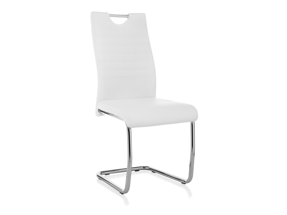 Tur белый Стул Серый, Хромированный металл odda белый стул белый хромированный металл