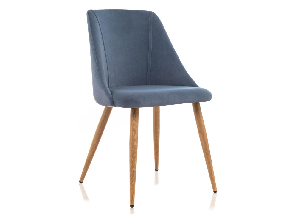 Morgan blue / wood Стул синий, Металл capri dark blue wood стул синий металл