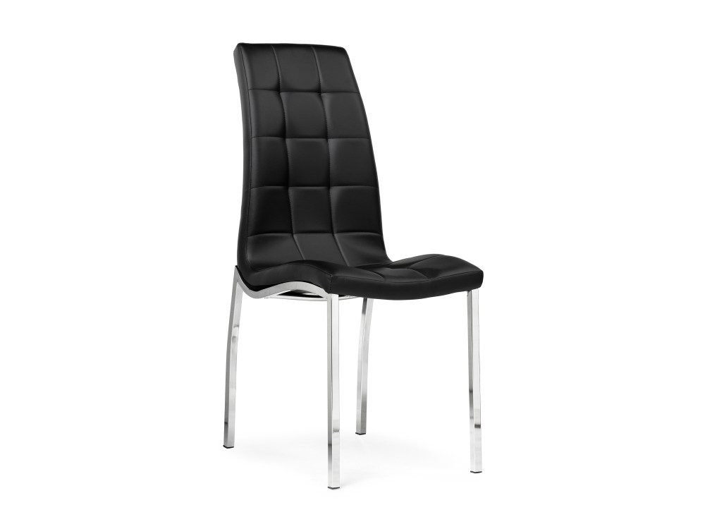 DC2-092-2 black / chrome Стул Серый, Металл dc2 001 black white стул черный окрашенный металл