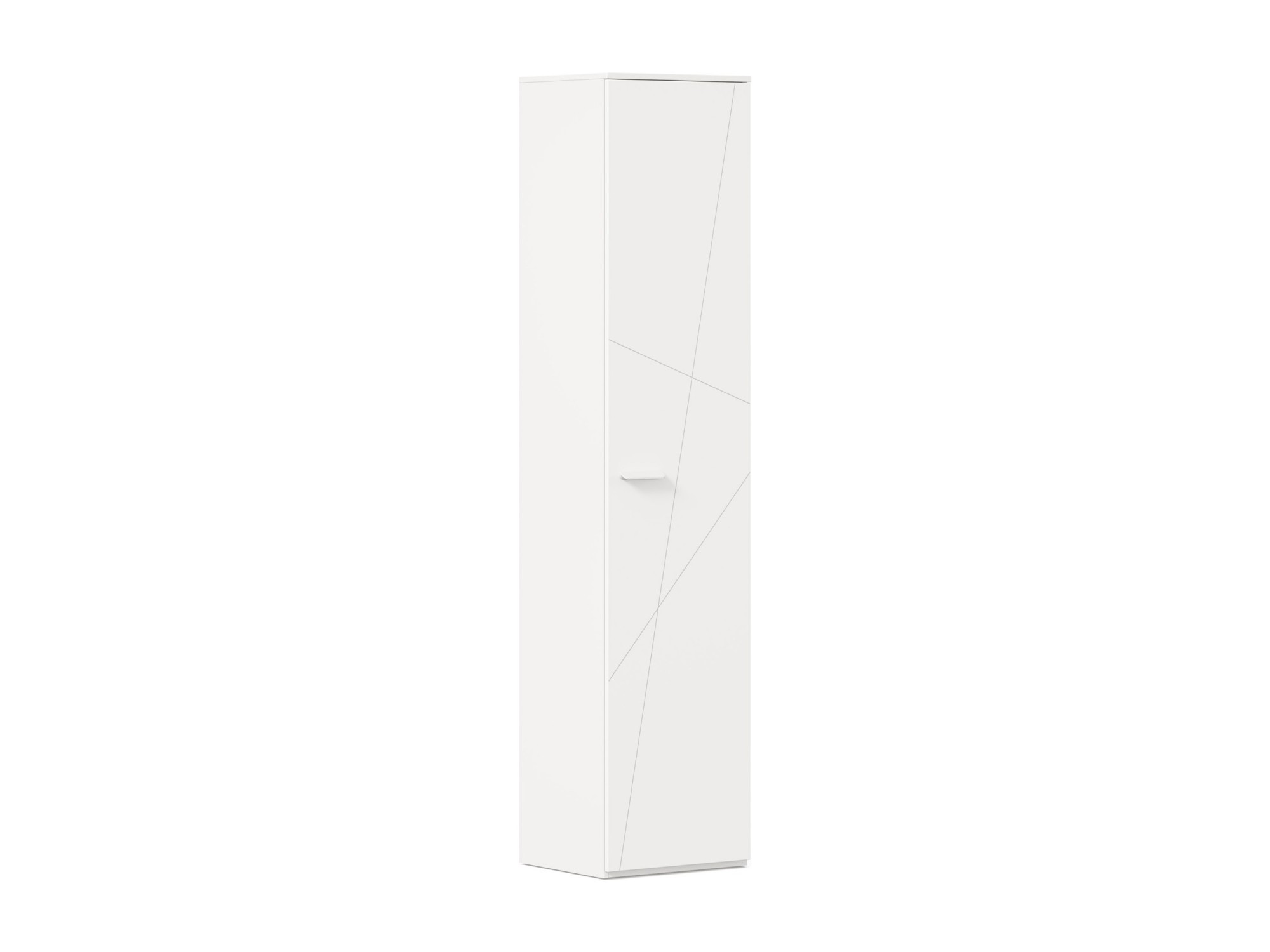 Милтон Шкаф одностворчатый (Белый) ЛДСП шкаф одностворчатый универсальный сканди 45 см
