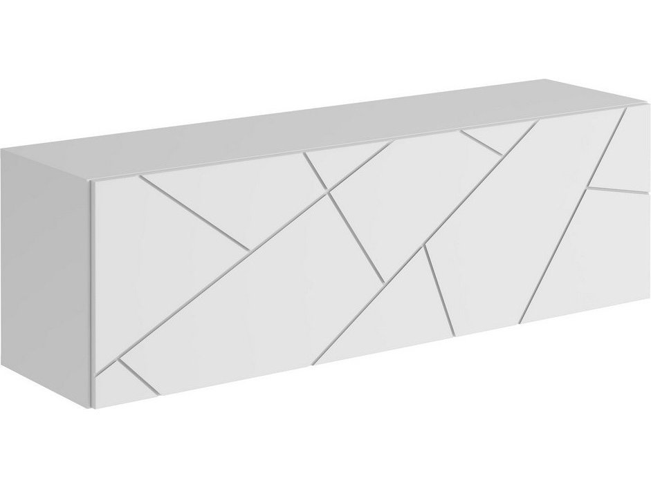 ГРАНЖ Шкаф навесной ШН-004 (Д.1200) (Белый (Шагрень) / Белый софт) Бежевый, ЛДСП шкаф навесной твист 28 белый лдсп