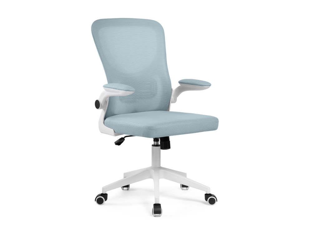 Konfi blue / white Стул Голубой, Пластик konfi dark gray white стул серый пластик