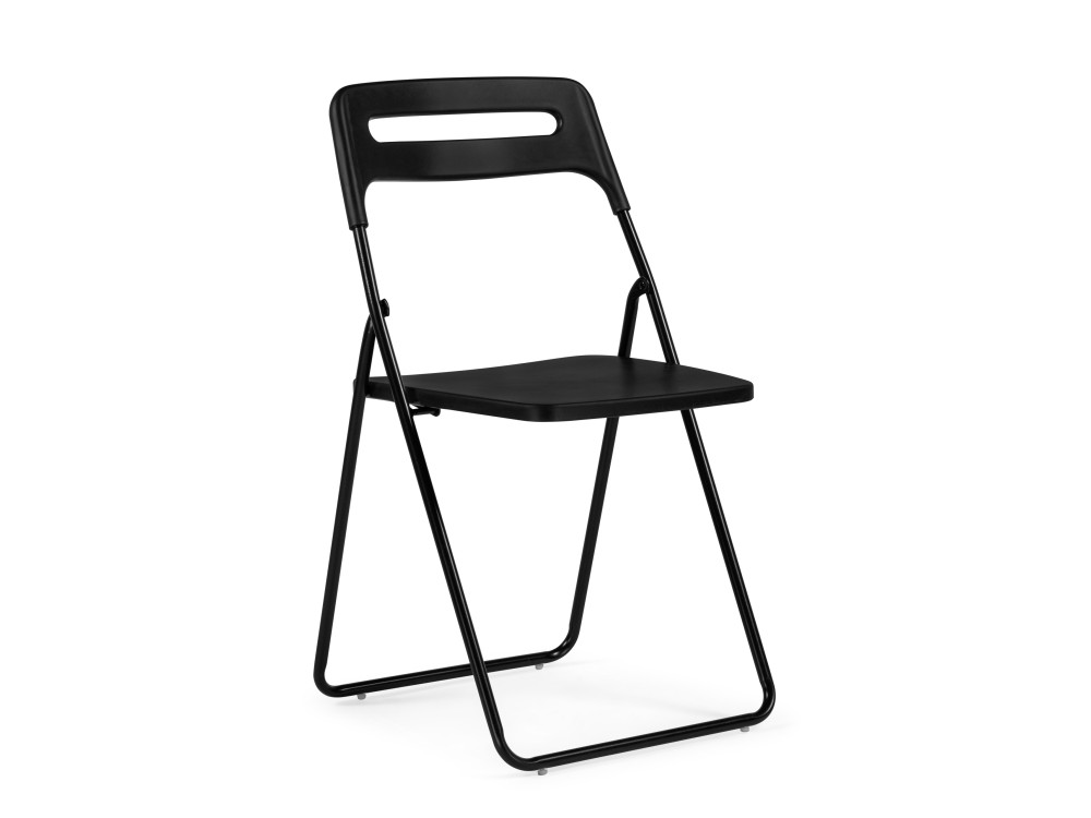 Fold складной black Стул Черный, Металл fold складной clear стул прозрачный металл
