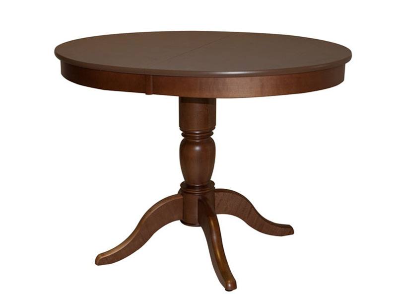 Кухонный стол Фламинго 6 Коричневый темный, Массив кухонный стол фламинго 6 коричневый красный массив