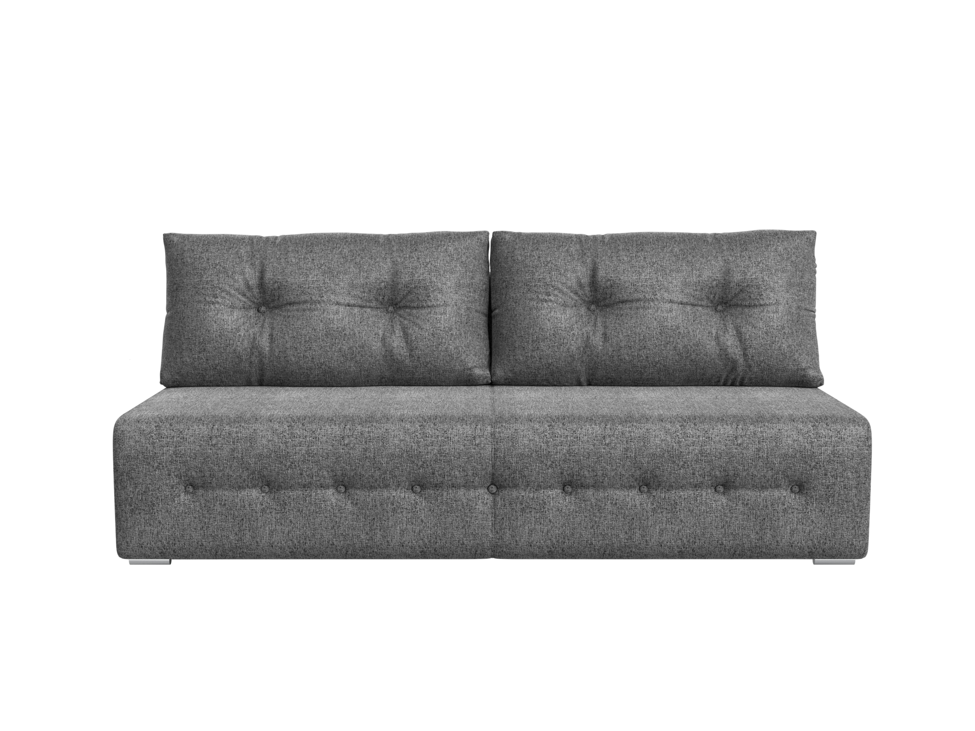 Диван Лондон MebelVia , Серый, Рогожка, ЛДСП диван интер мебель лондон 2 рогожка коричневая 2 подушки в комплекте