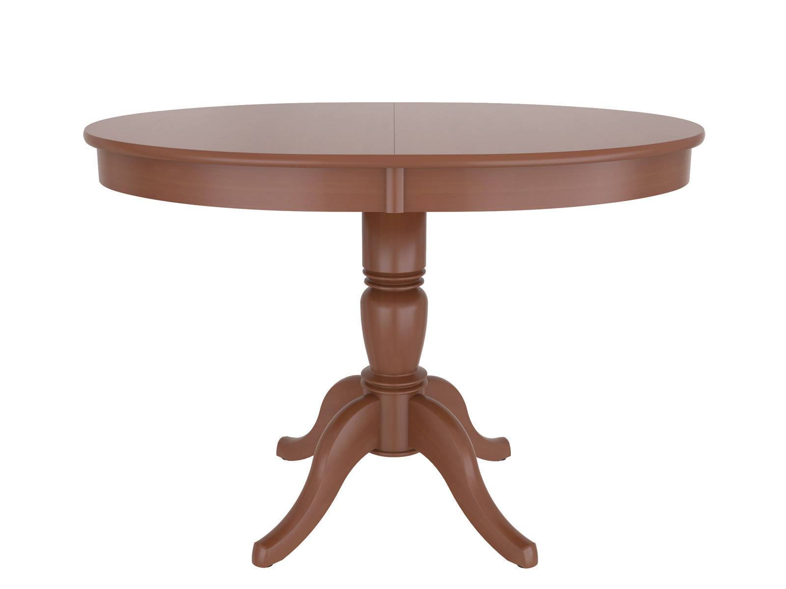 Кухонный стол Фламинго 6 Коричневый, Красный, Массив кухонный стол фламинго 1 коричневый массив бук