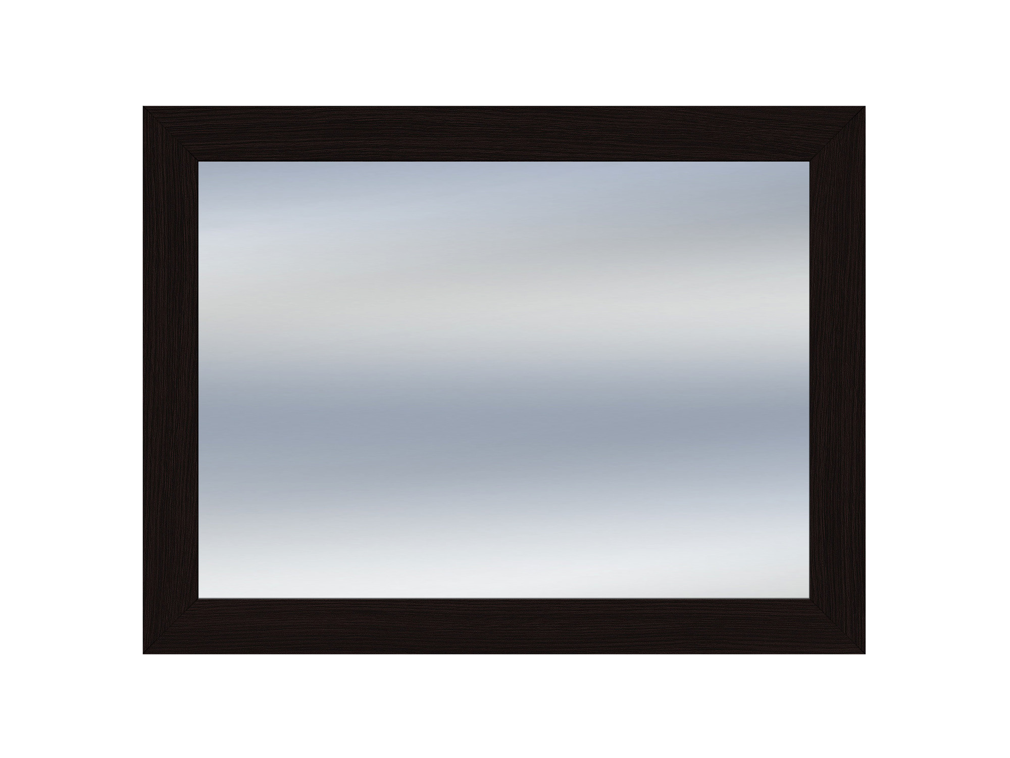 Зеркало над комодом Парма венге, Коричневый темный, МДФ, ЛДСП зеркало над комодом неаполь дуб april коричневый лдсп в профиле