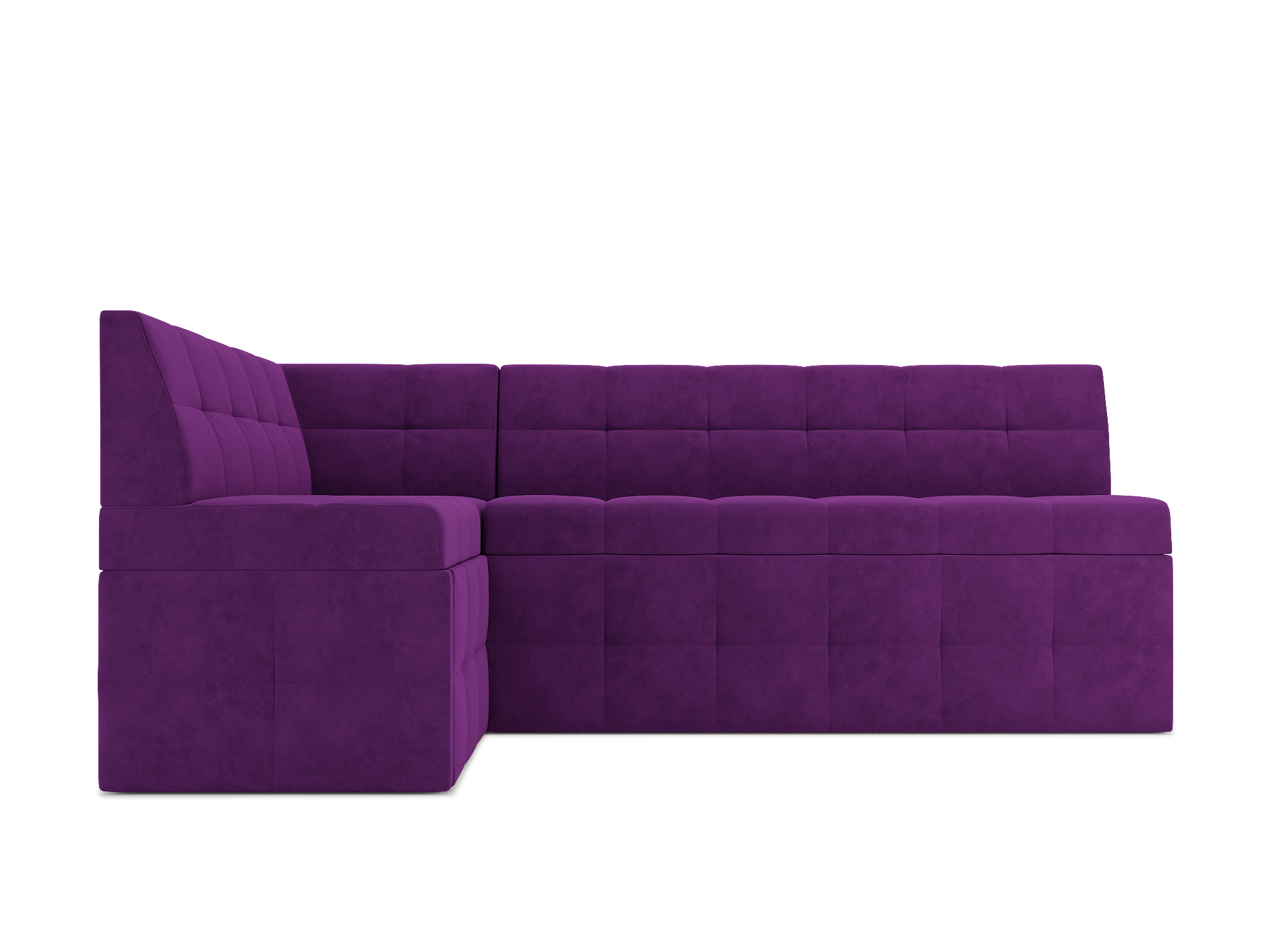 Кухонный угловой диван Атлас Левый (95х172) , Белый, ЛДСП, Брус сосны кухонный угловой диван артмебель лотос микровельвет черно фиолетовый угол левый