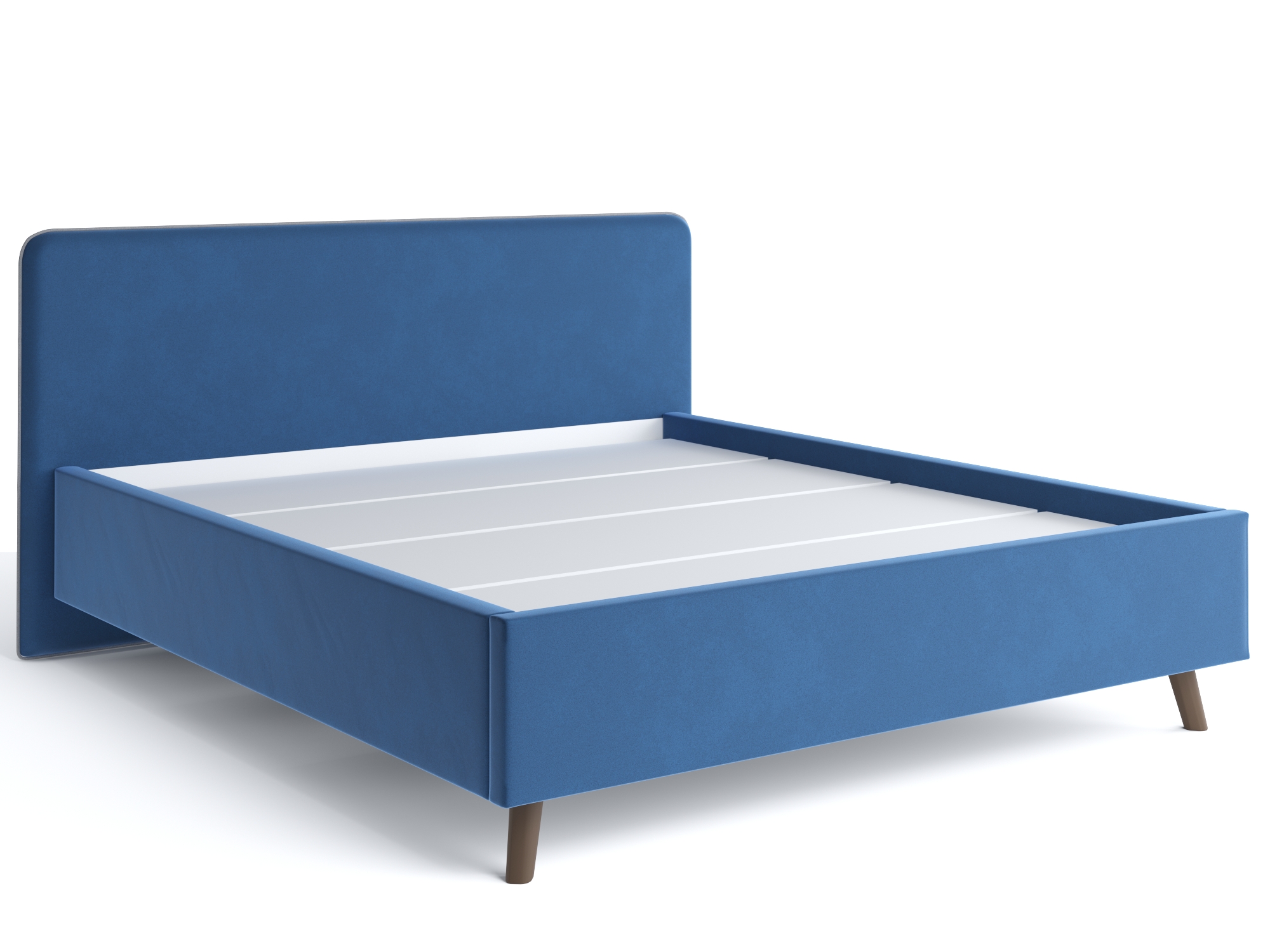 Кровать Ванесса (180х200) Синий, Массив, ДСП кровать ванесса 80х200 синий массив дсп