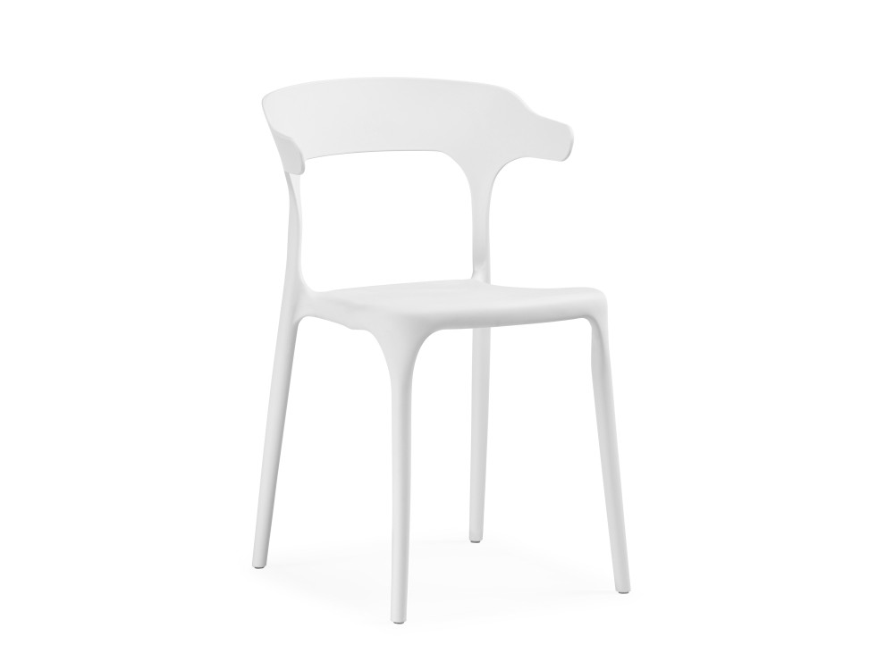 Vite white Стул белый, Пластик simple white пластиковый стул белый пластик