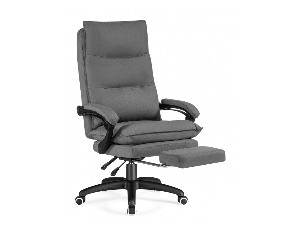 Rapid серое Компьютерное кресло MebelVia Серый, Ткань, Пластик кресло некст светло серое mebelvia серый