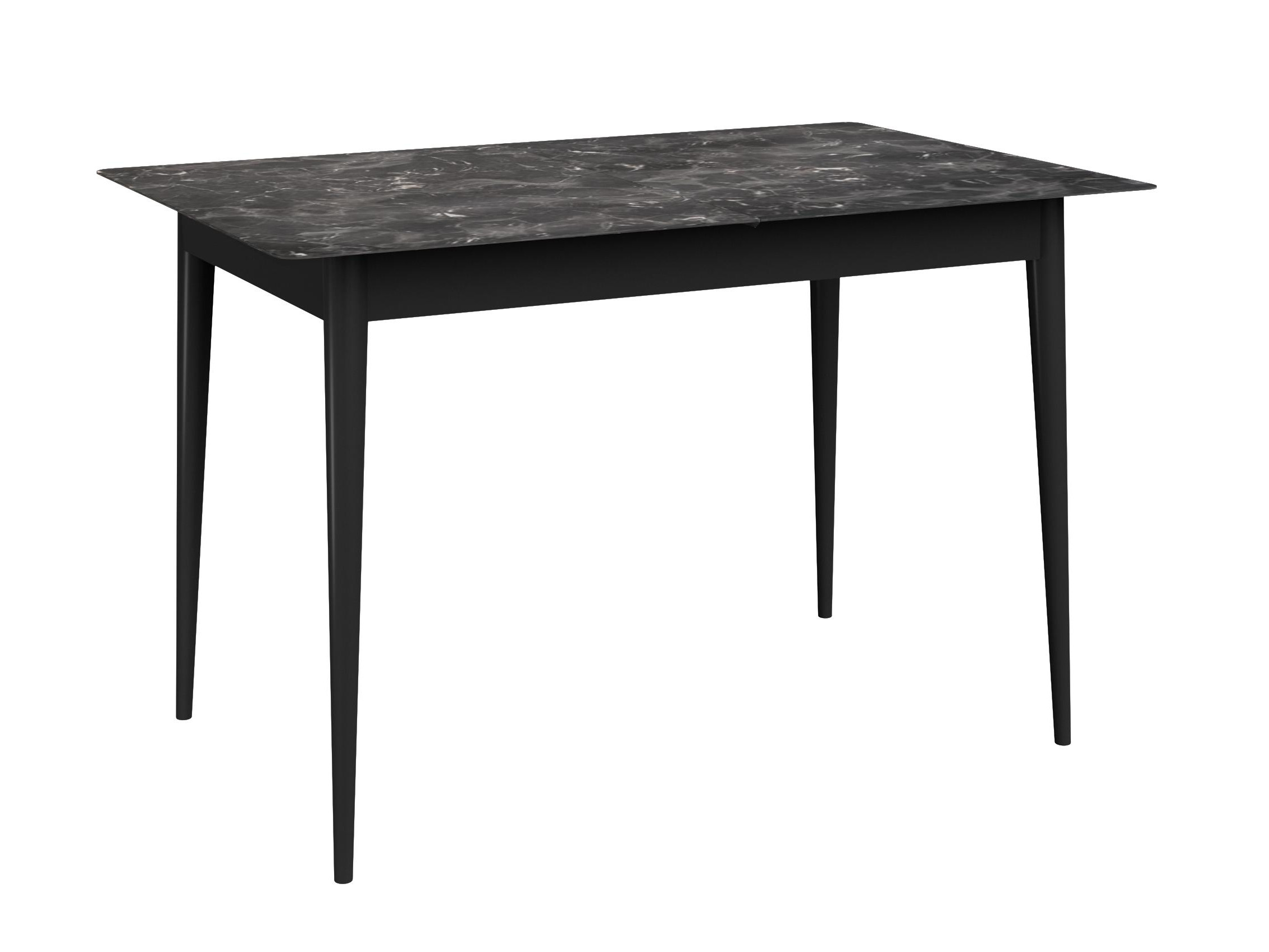 Стол обеденный PALERMO, Скорпио/Черный Черный, HPL стол обеденный бонжур черный металлокаркас