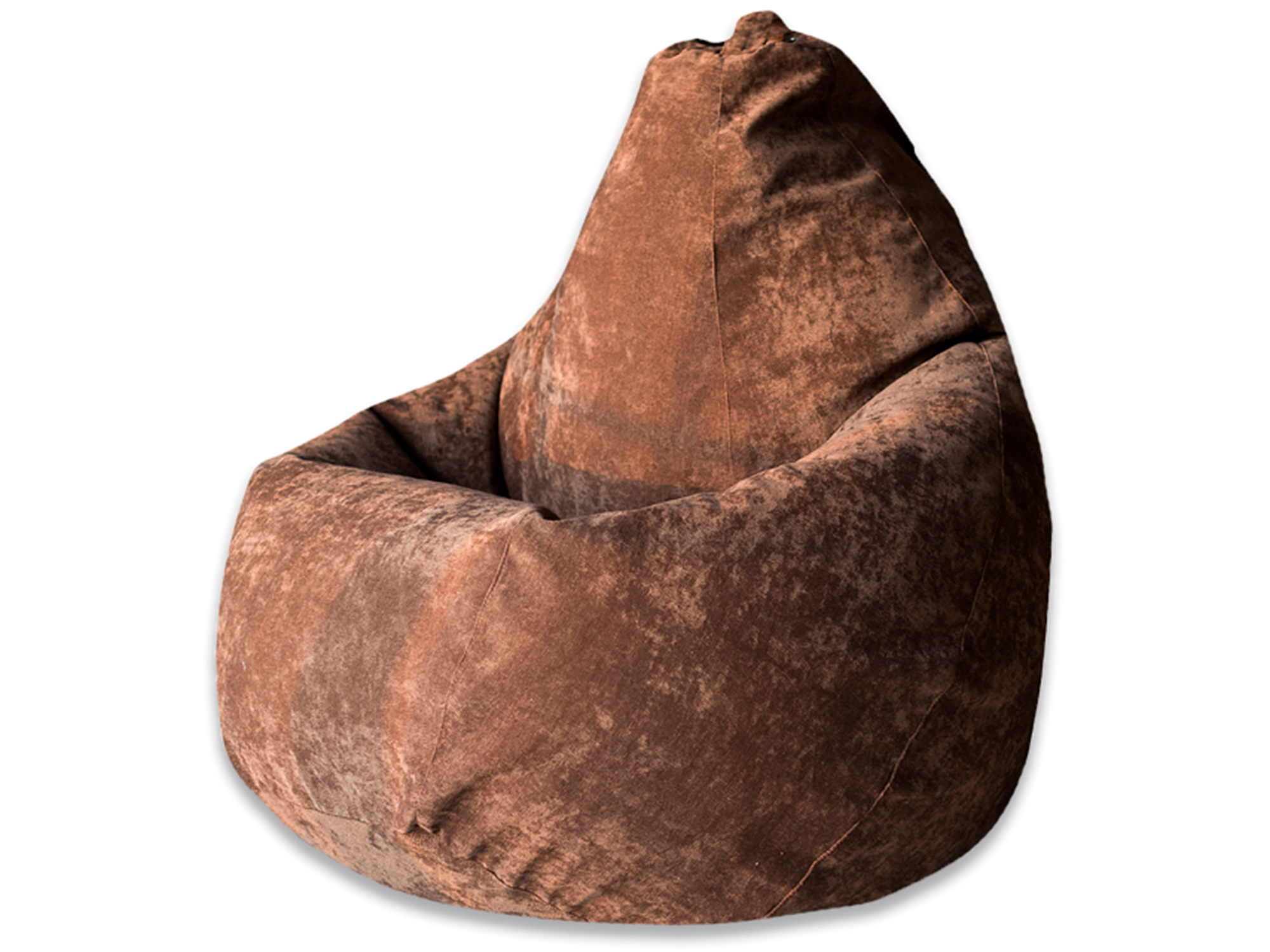 Кресло Мешок XL 125х85 MebelVia , Коричневый, Микровельвет кресло мешок мехико коричневое xl 125х85 mebelvia коричневый велюр