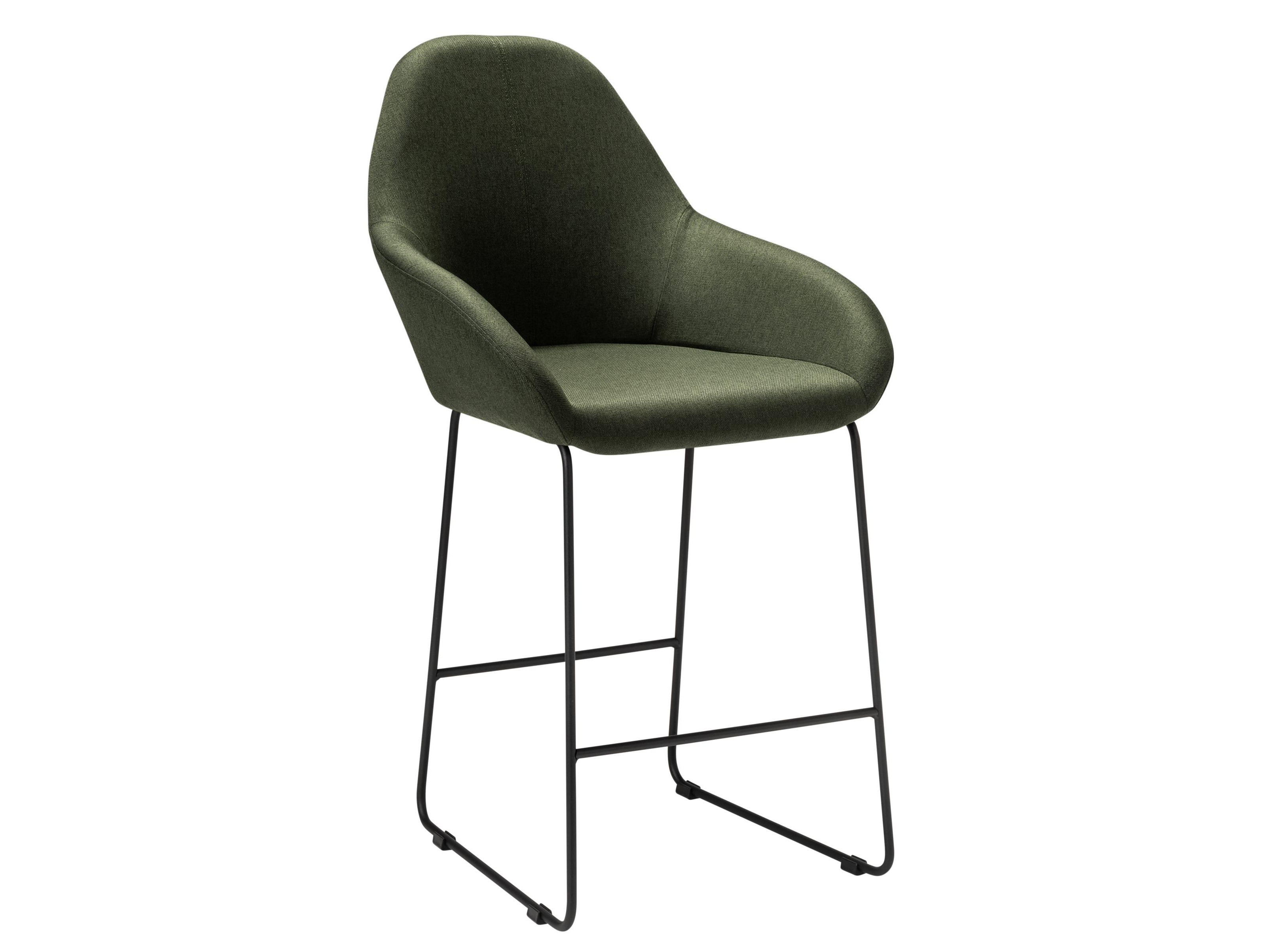 Кресло полубар Kent тёмно-зеленый/Линк Зеленый, Металл