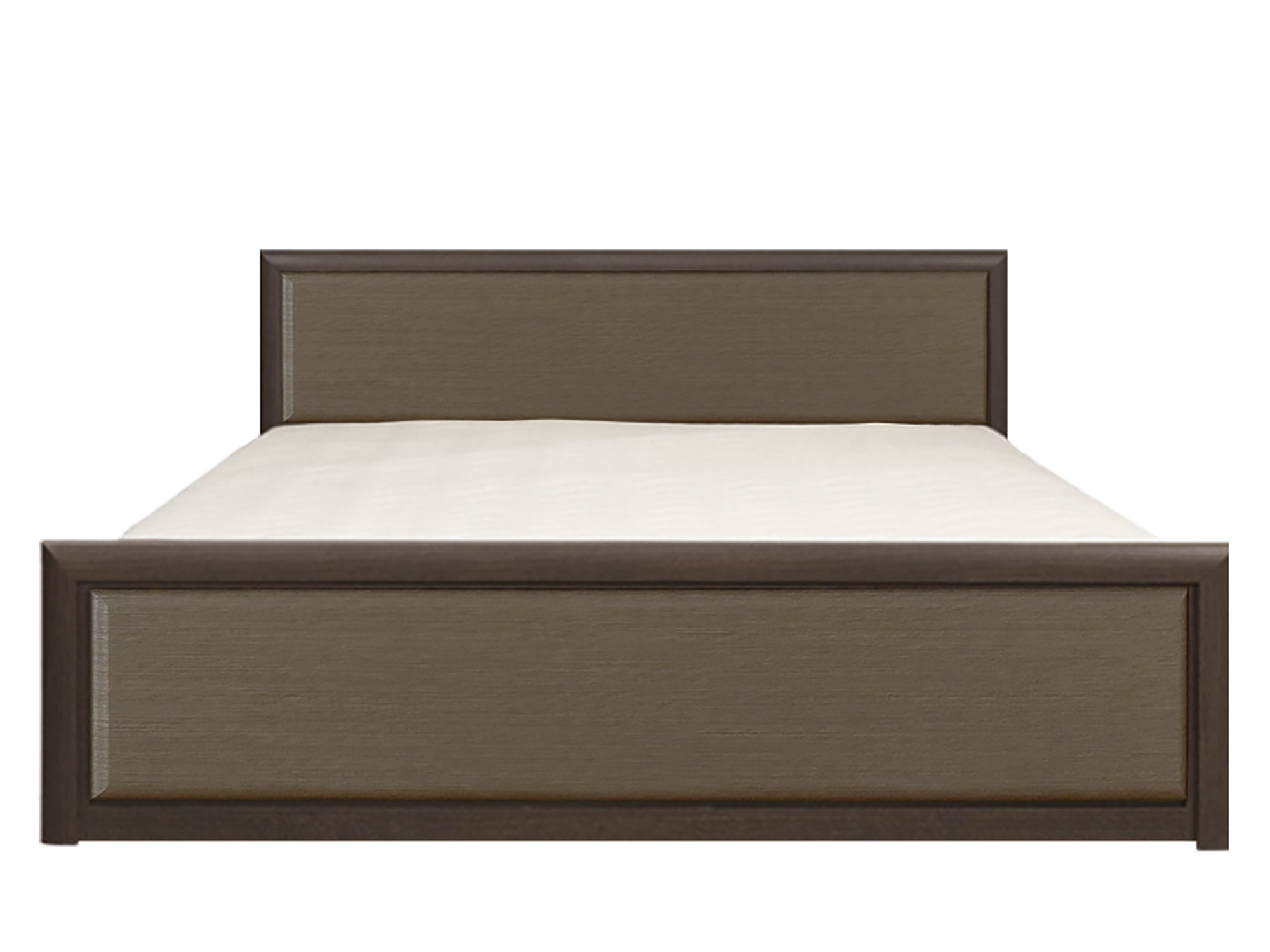 Кровать Коен (180x200) Штрокс темный, Коричневый, ЛДСП кровать коен 160x200 штрокс темный коричневый лдсп