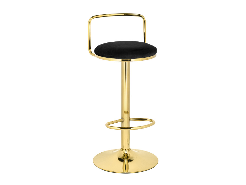 Lusia black / gold Барный стул Бежевый, Металл reparo bar olive black барный стул черный металл