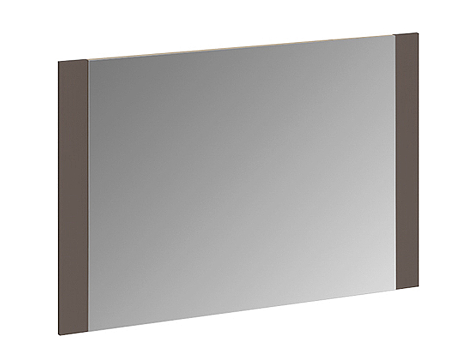 Панель с зеркалом Николь Фон Коричневый, , Коричневый, Бежевый, Зеркало, ЛДСП торцевая панель radomir николь белая правосторонняя 70х60 см