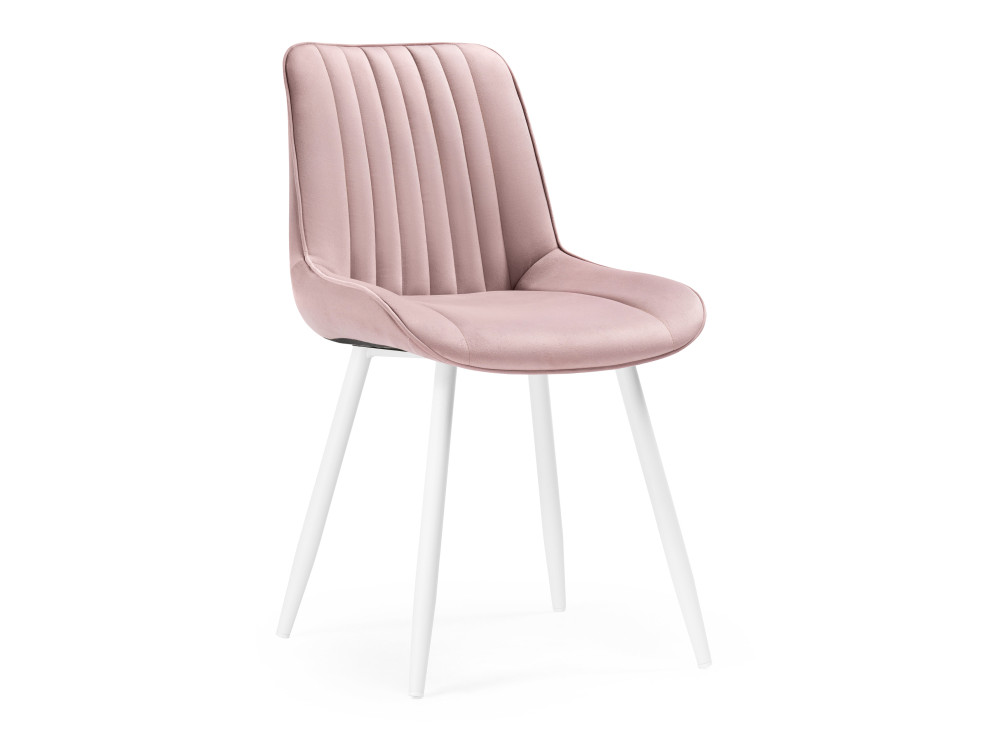 Седа розовый / белый Стул Белый, Металл стул kenner 123s розовый опоры черные розовый металл