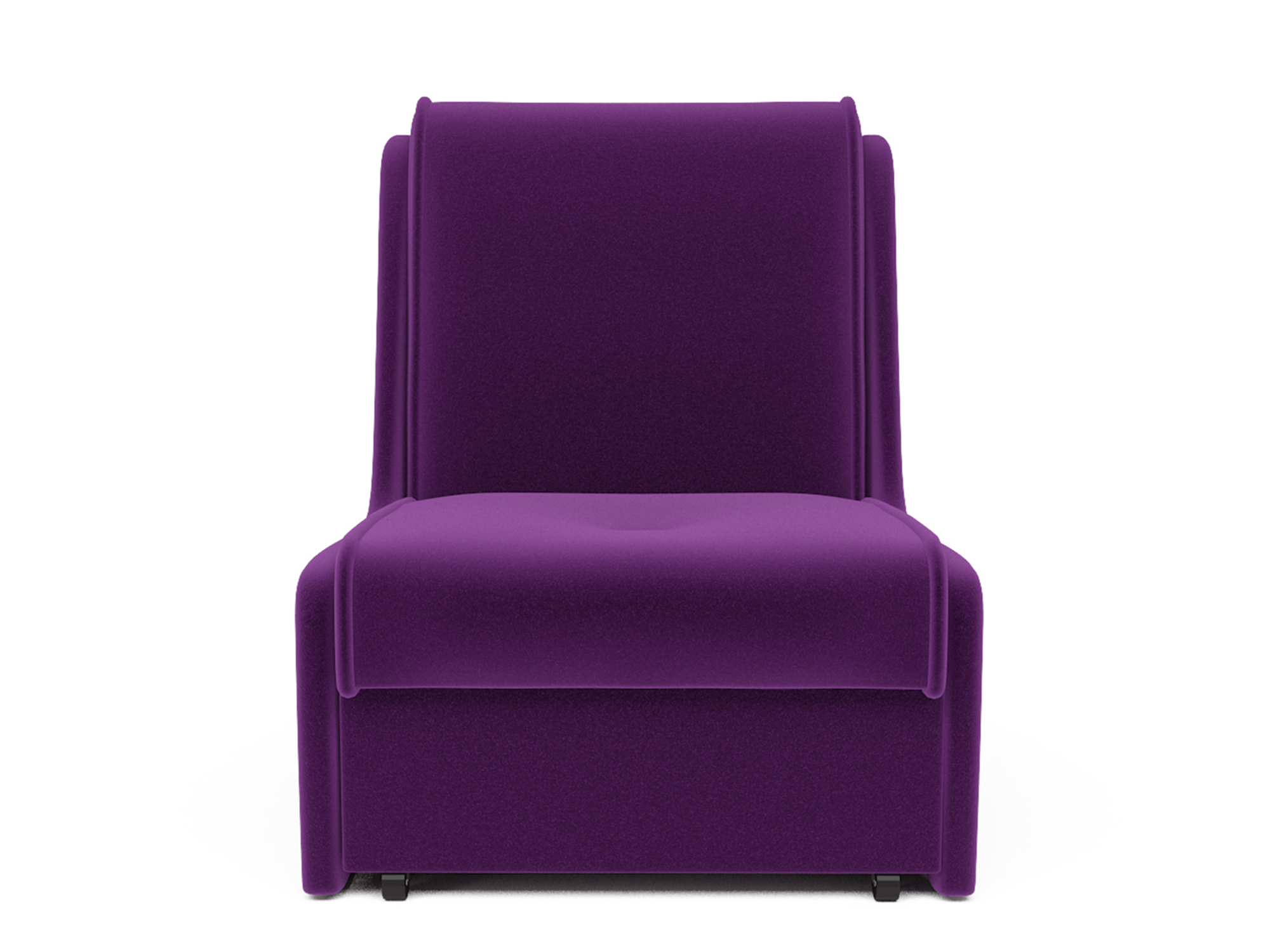 Кресло-кровать Ардеон 2 MebelVia Фиолетовый, Микровелюр, ДСП, Брус сосны, Фанера кресло кровать боро 2 микровелюр