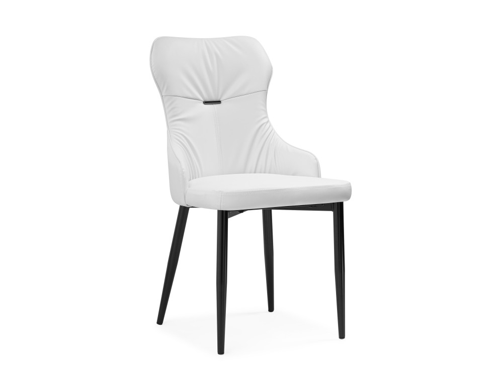 Neli white / black Стул Черный, Окрашенный металл capri blue white стул белый окрашенный металл