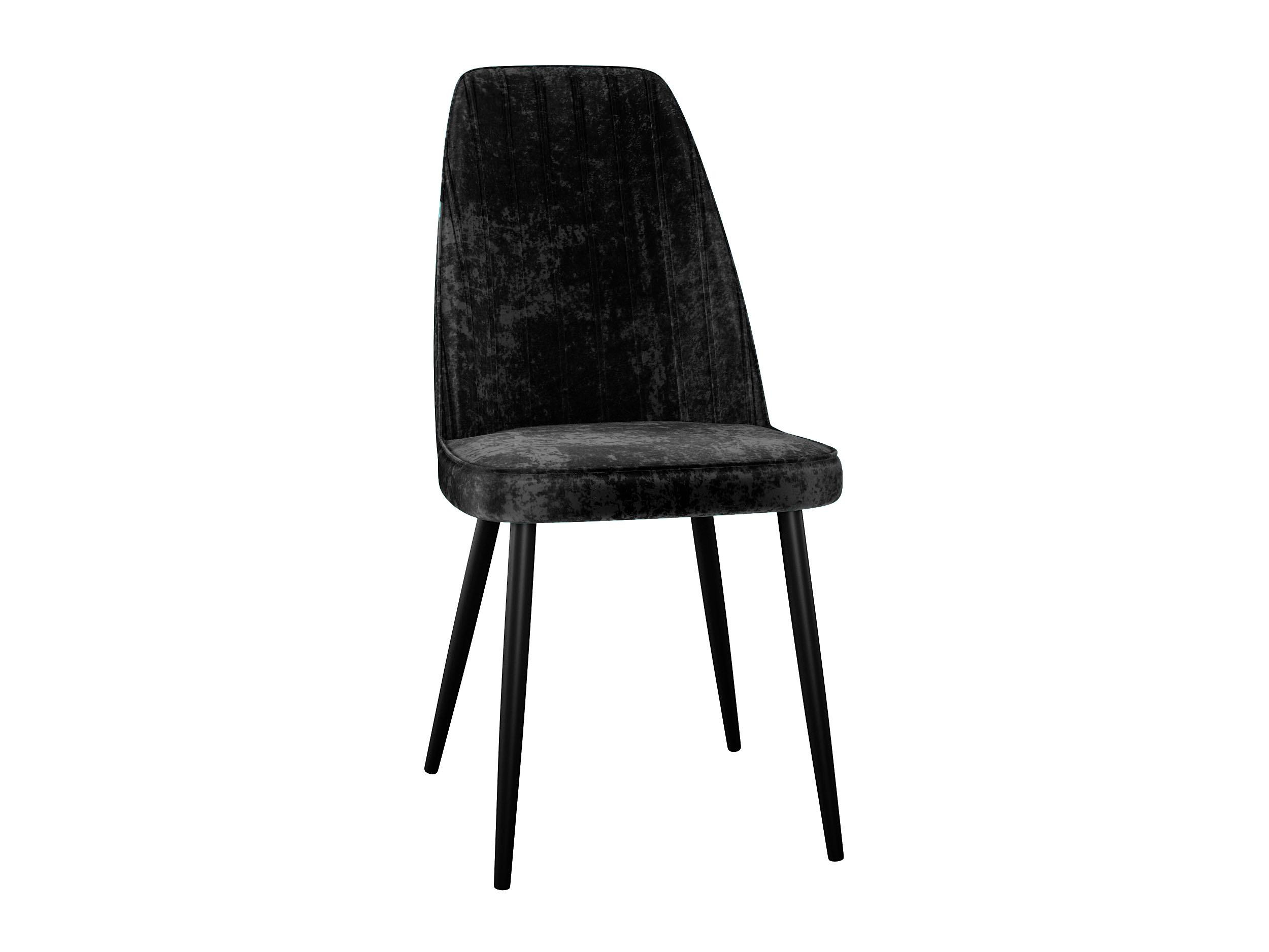 стул halmar k332 черный ножки черные Стул DikLine 326 микровелюр M18 черный, ножки черные черный, Металл