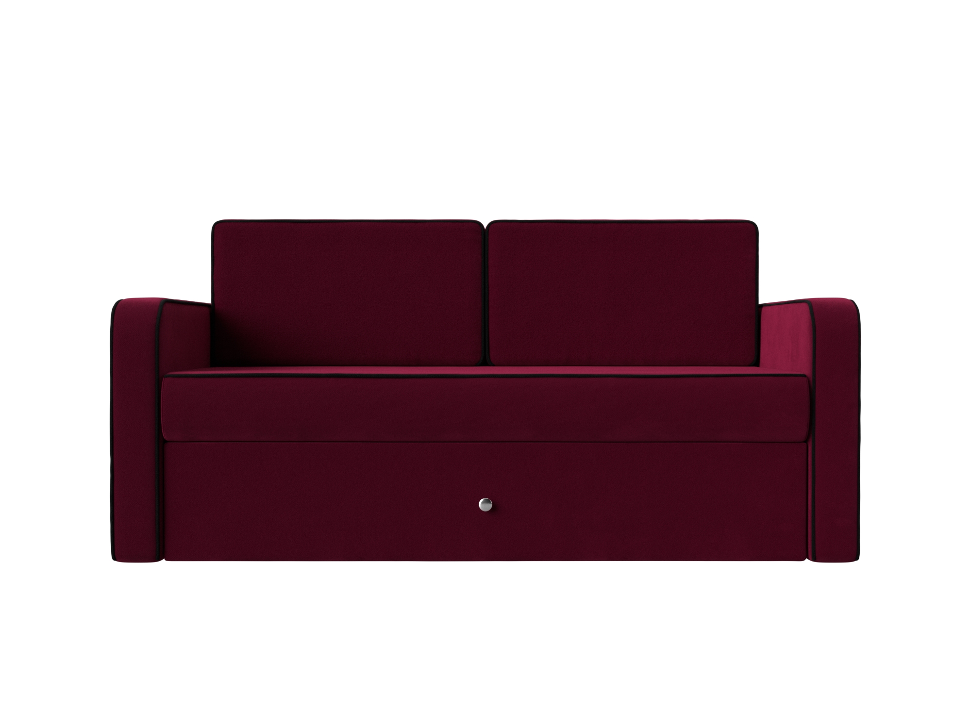 Детский диван Смарт MebelVia Красный, Черный, Микровельвет, Брус, Фанера диван прямой смарт лира дизайн 1 выкатной