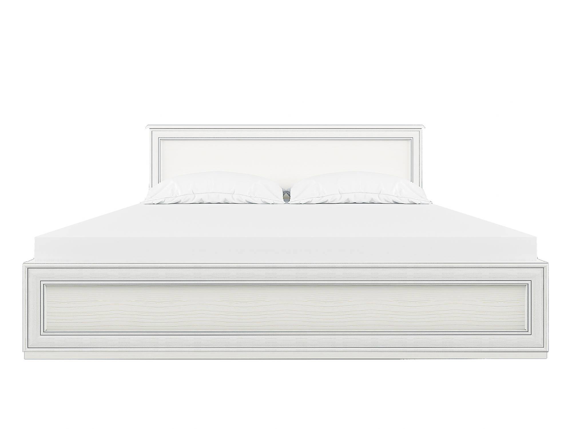 Кровать (160х200) Tiffany Вудлайн кремовый, Белый, ЛДСП кровать 90х200 tiffany вудлайн кремовый белый лдсп