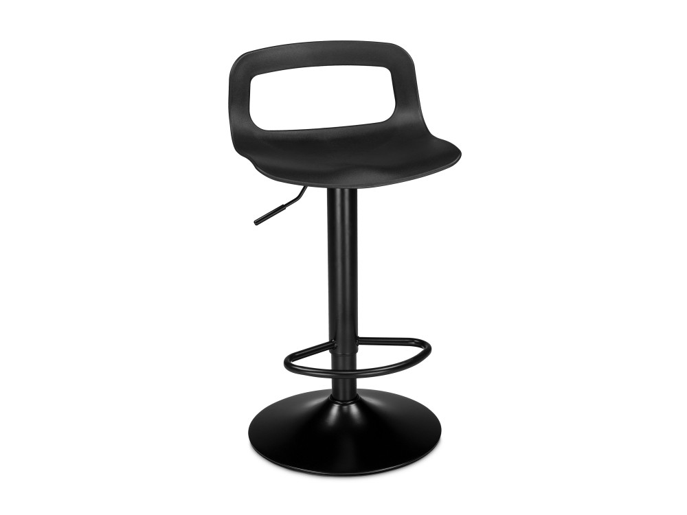 Volt black Барный стул Черный, Металл zeta dark grey black барный стул черный металл