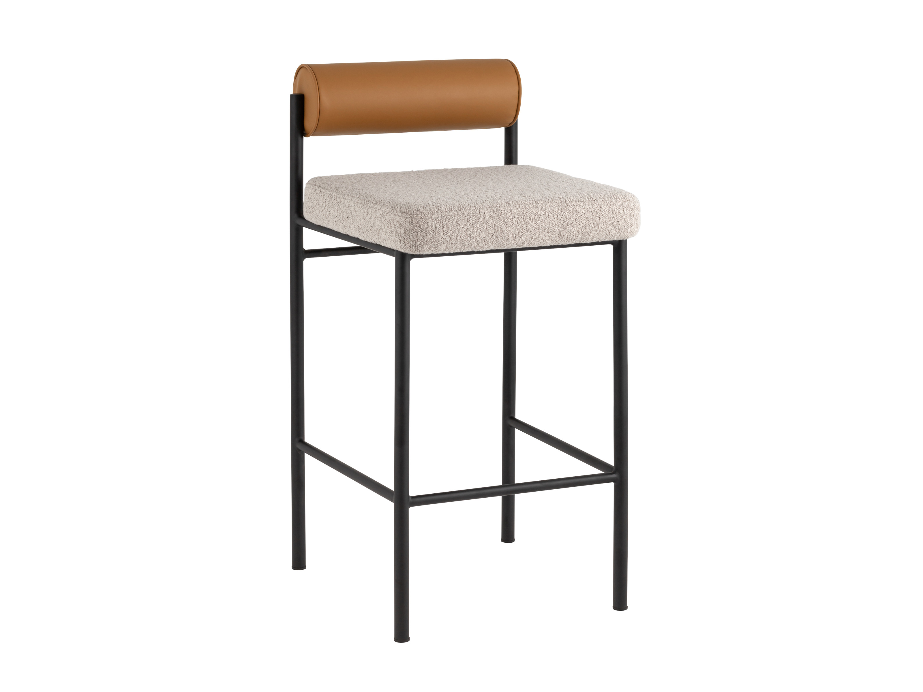 Стул барный STOOL GROUP Балла бежевый Черный, Металл