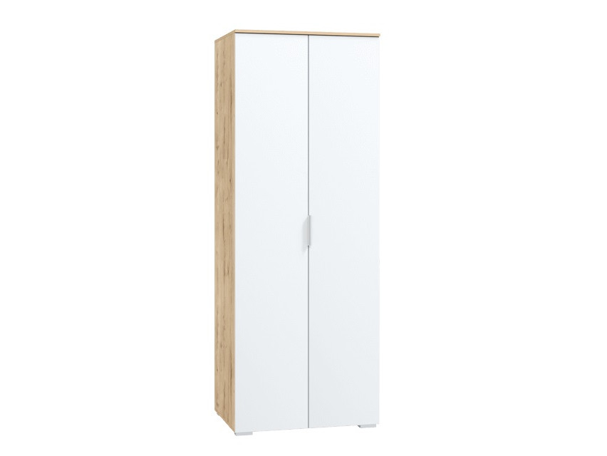 Шкаф для одежды Сканди, белый Белый, МДФ ливадия л11 шкаф для одежды белый