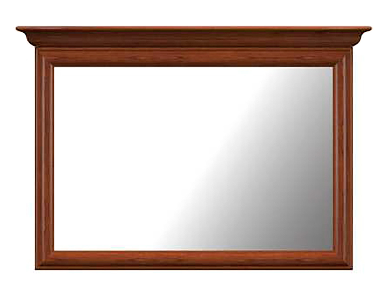 Зеркало Кентаки Каштан, Коричневый, Зеркало, МДФ шкаф кентаки белый мдф зеркало лдсп