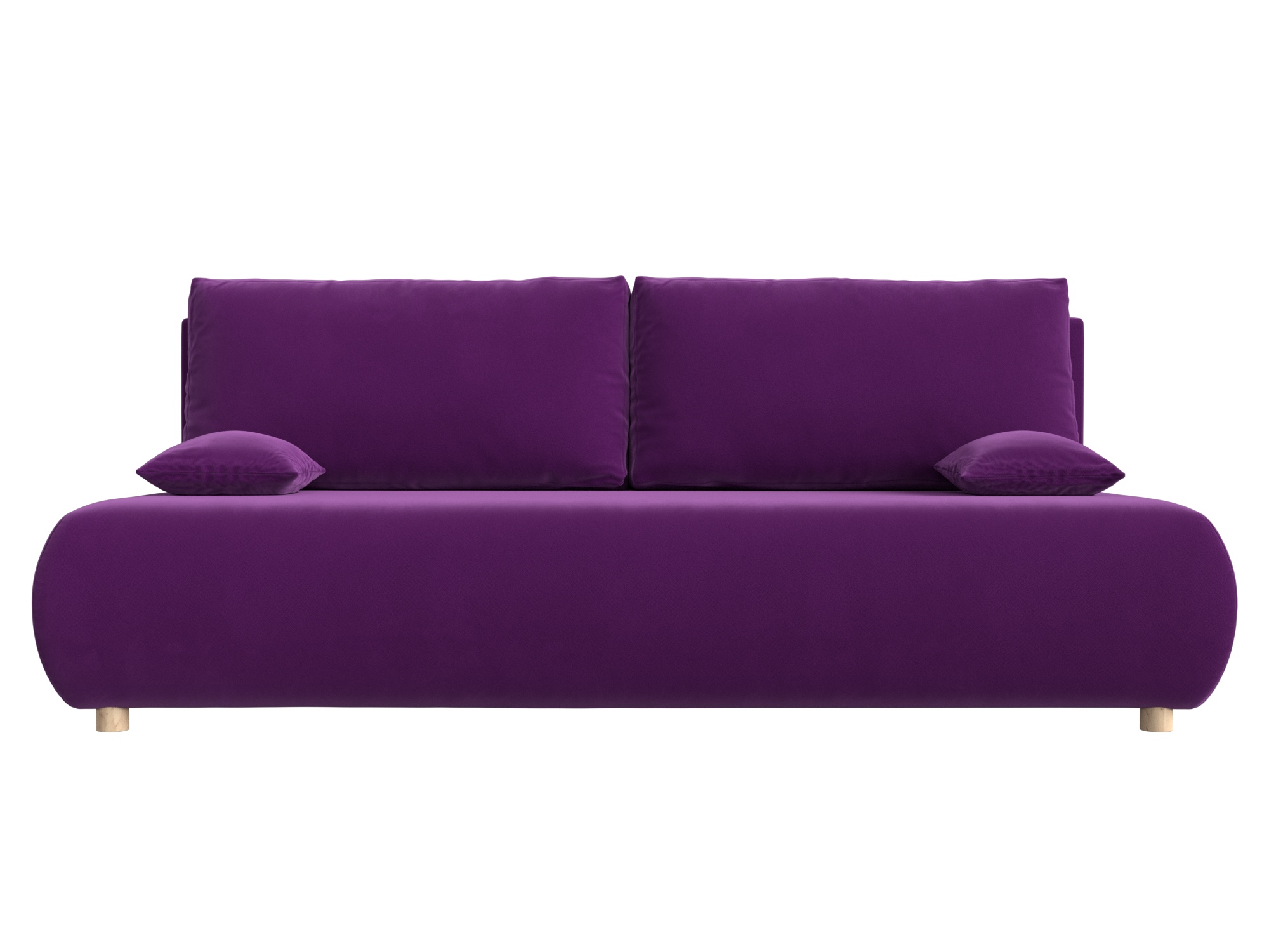 кровать лига диванов далия 200 микровельвет фиолетовый Диван Лига-001 MebelVia Фиолетовый, Микровельвет, ЛДСП, Брус