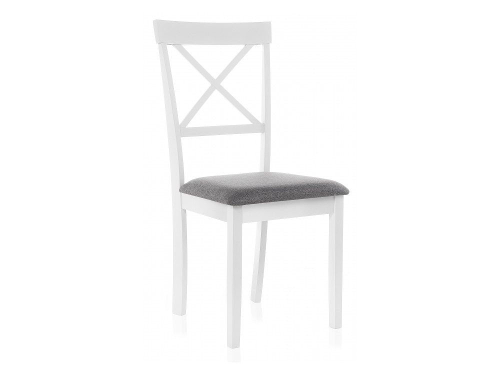 стул деревянный айра Стул Shem white / light grey Стул деревянный Белый, массив дерева