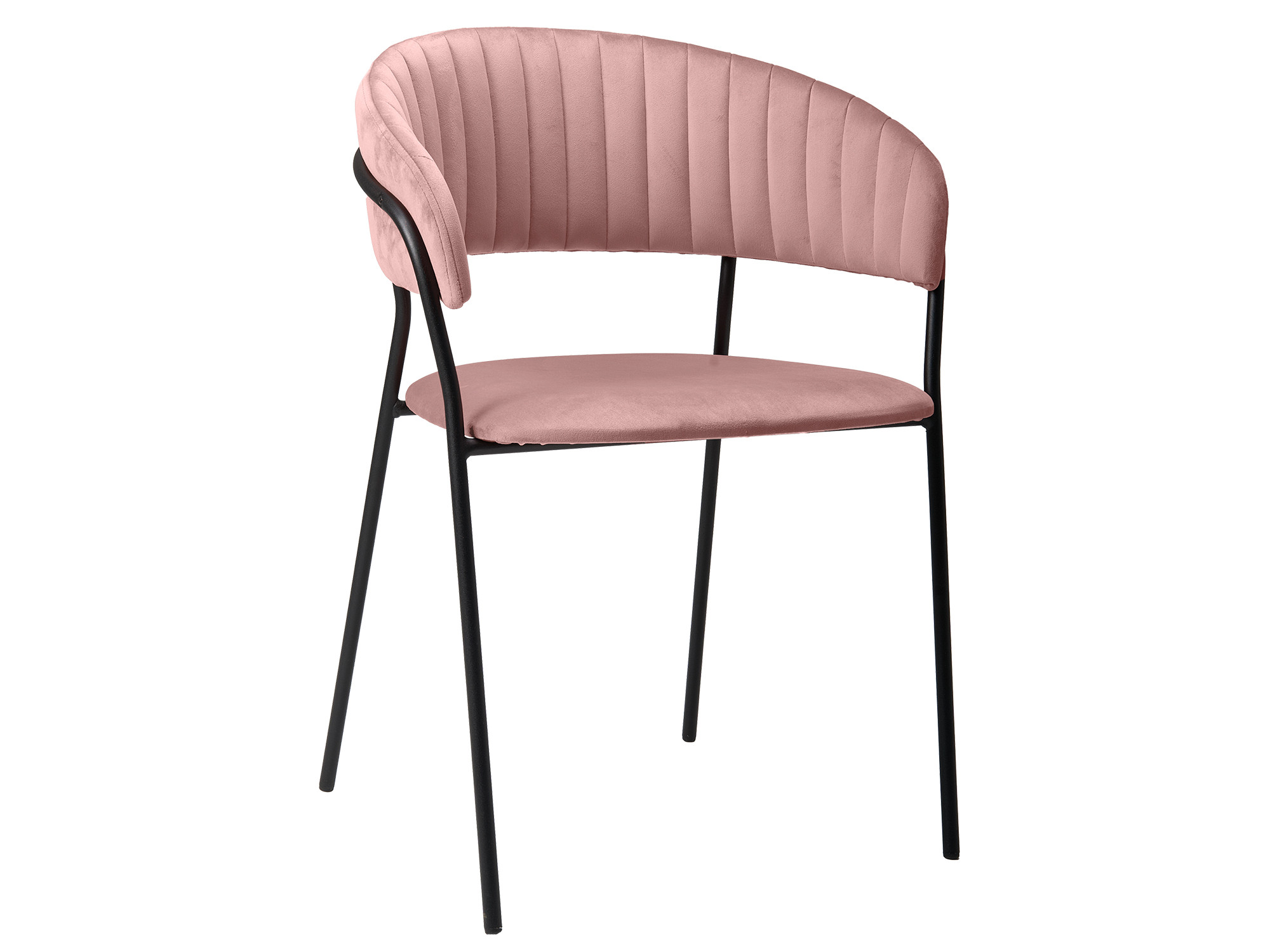 Кресло Portman pink Розовый, Металл