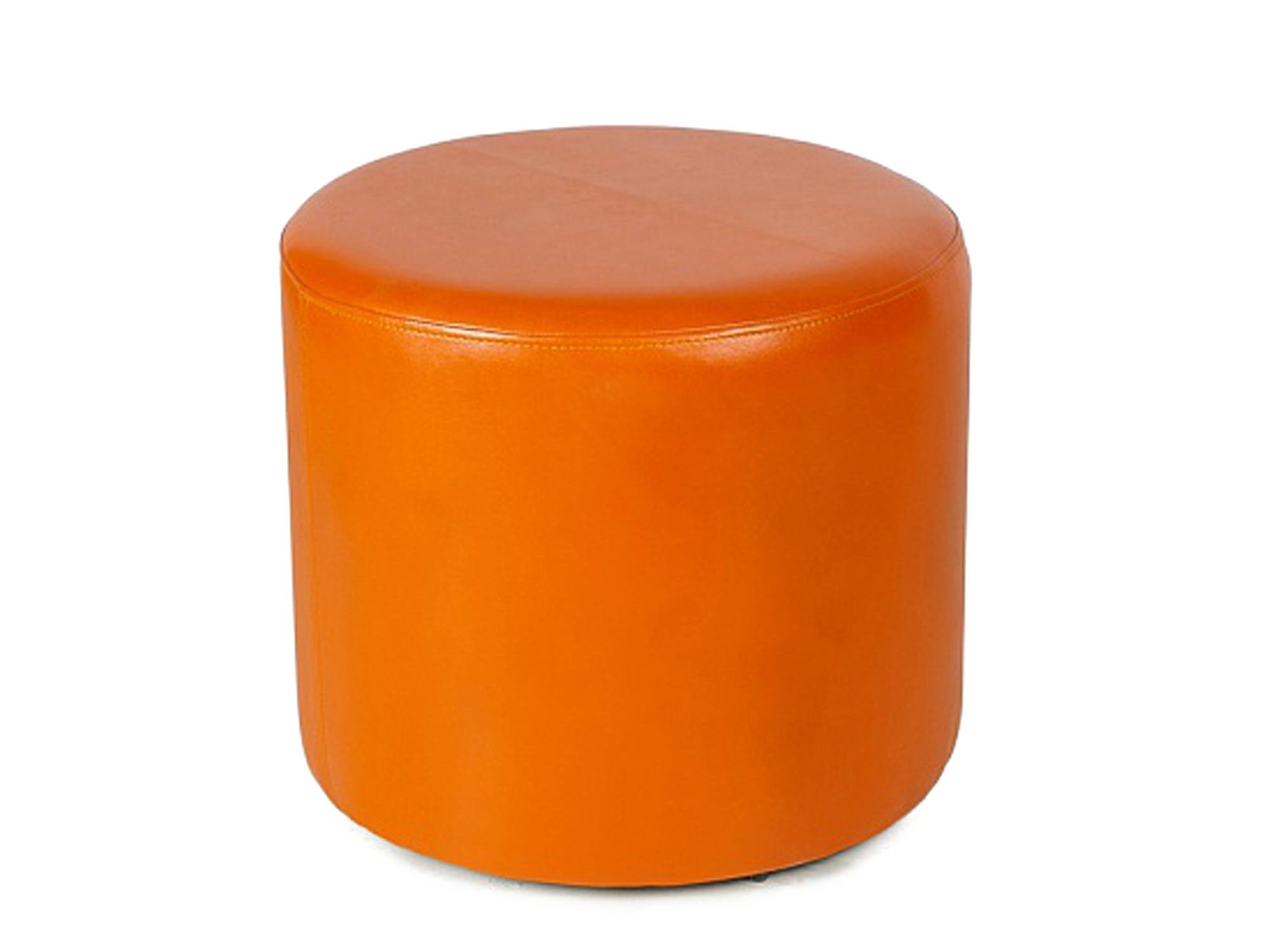 цена Пуф Pf-5 MebelVia Оранжевый, Искусственная кожа, ЛДСП
