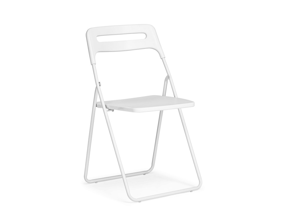 Fold складной white Стул Белый, Металл fold складной clear стул прозрачный металл
