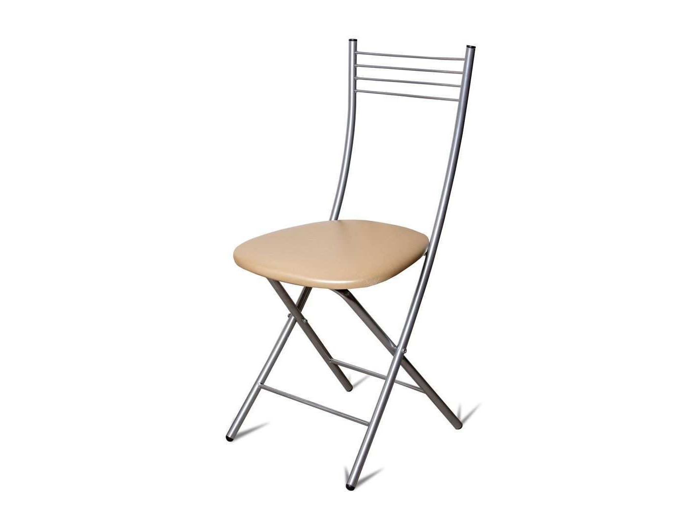 Стул Хлоя Складной Серебро/ С-101 101, Металл стул для кухни shado хлоя складной серый металл