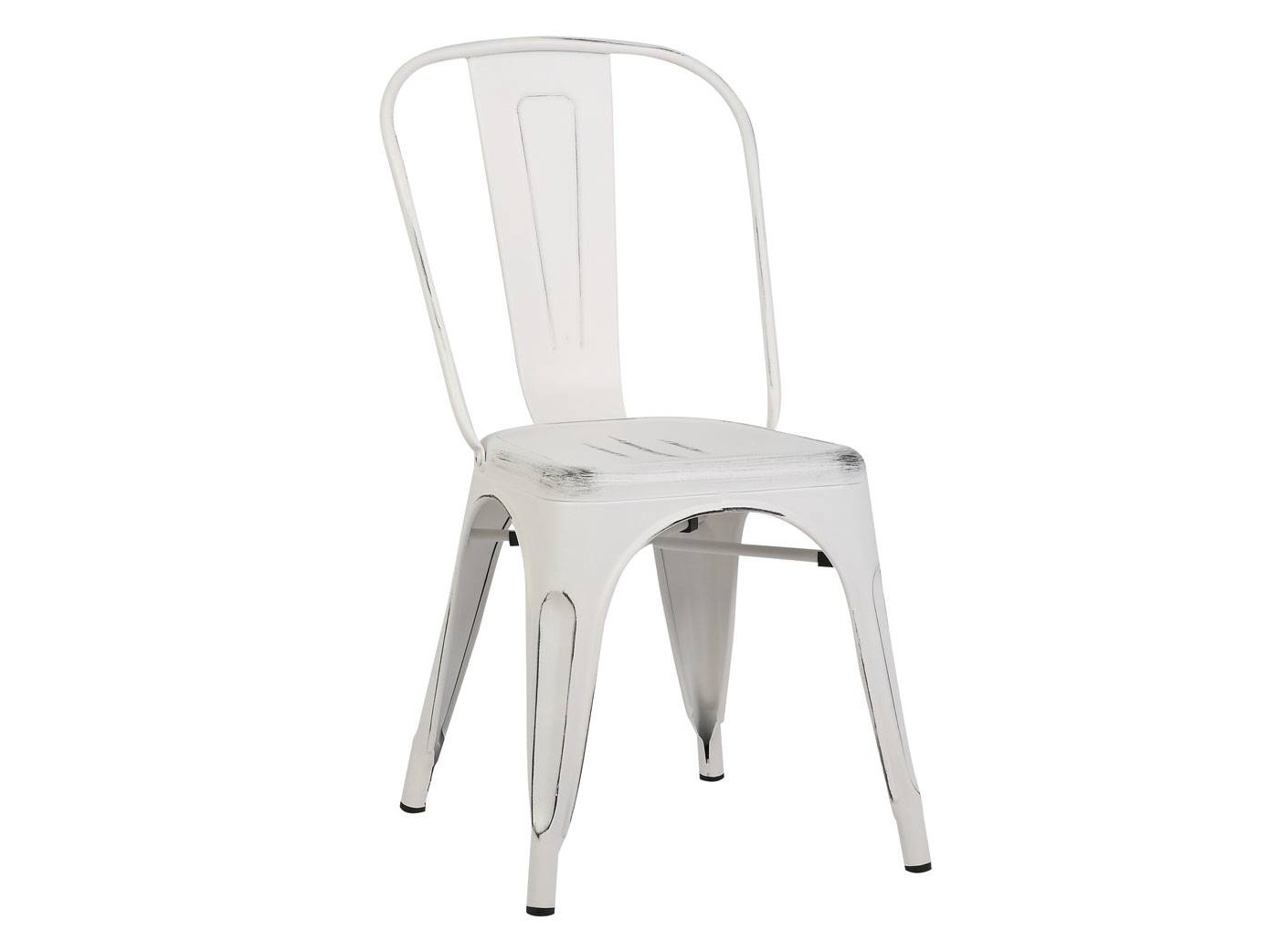 Стул Tolix Vintage White Бежевый стул tolix soft серебристый серый