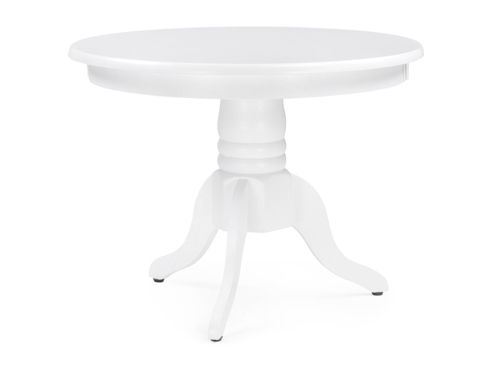 Round white Журнальный стол Белый, Массив Гевеи стол журнальный мебелик массив решетка орех п0005880