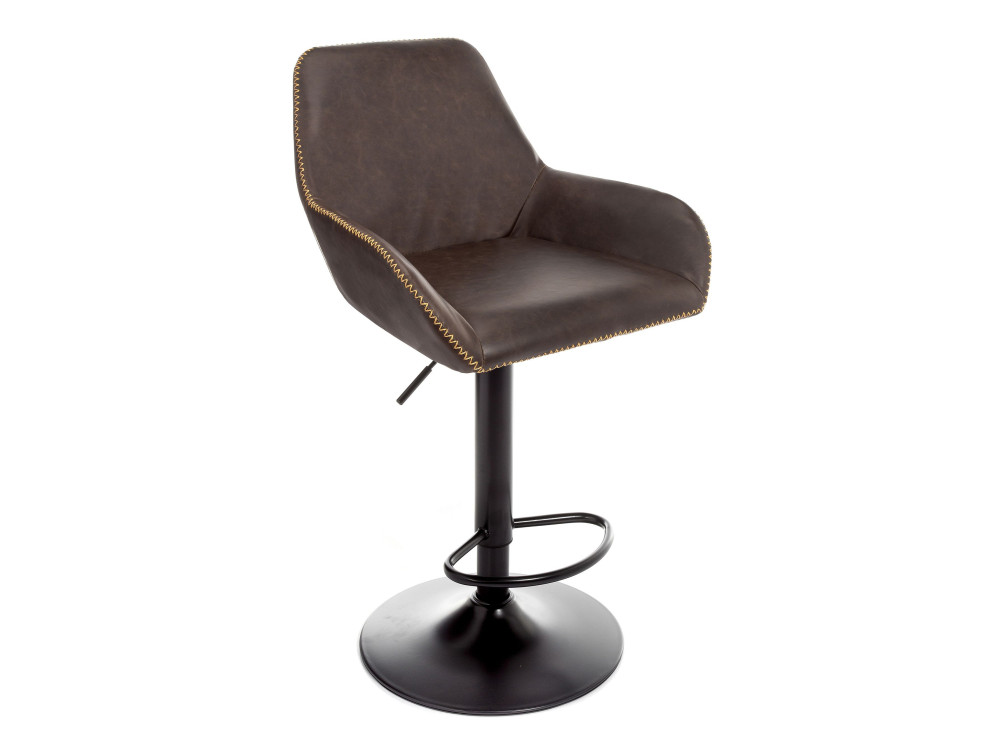 Car vintage brown Барный стул Черный, Металл over vintage brown барный стул коричневый окрашенный металл