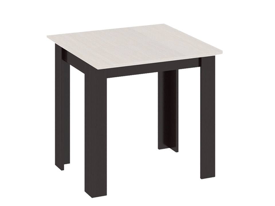Кухонный стол Кантри (мини) Т2 Коричневый темный, ЛДСП кухонный стол кантри мини т2 коричневый лдсп