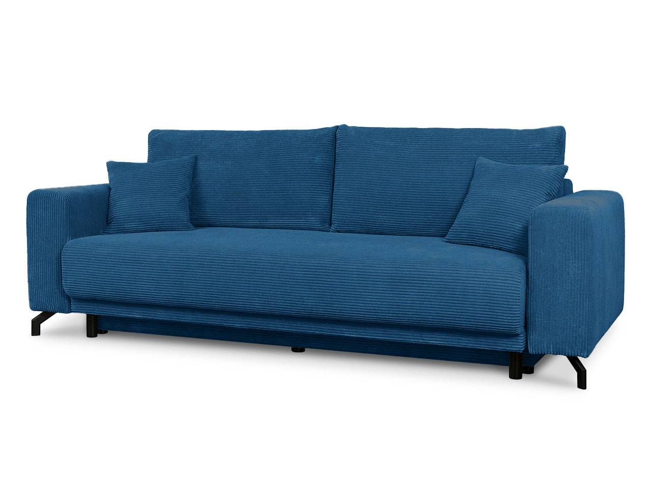 Диван Сенлин Лайт Ram 11 MebelVia Синий прямой диван юность 11 механизм еврокнижка пружинный блок велюр цвет синий