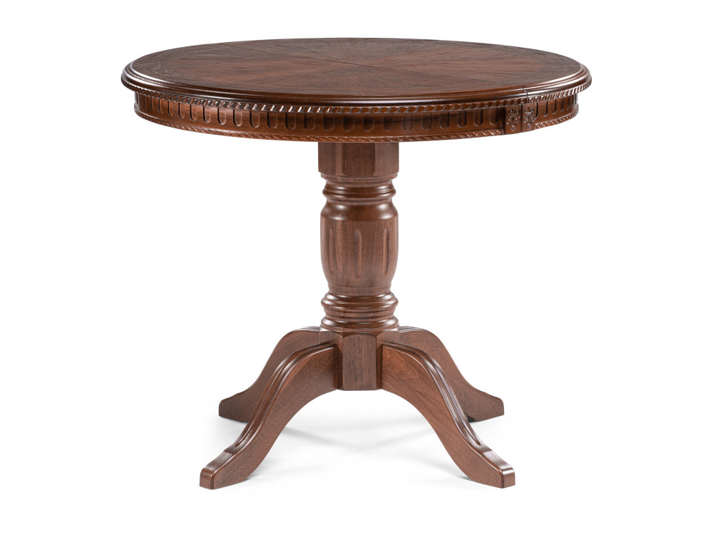 стол складной тсти миланский орех Долерит орех миланский Стол деревянный Коричневый, массив дерева