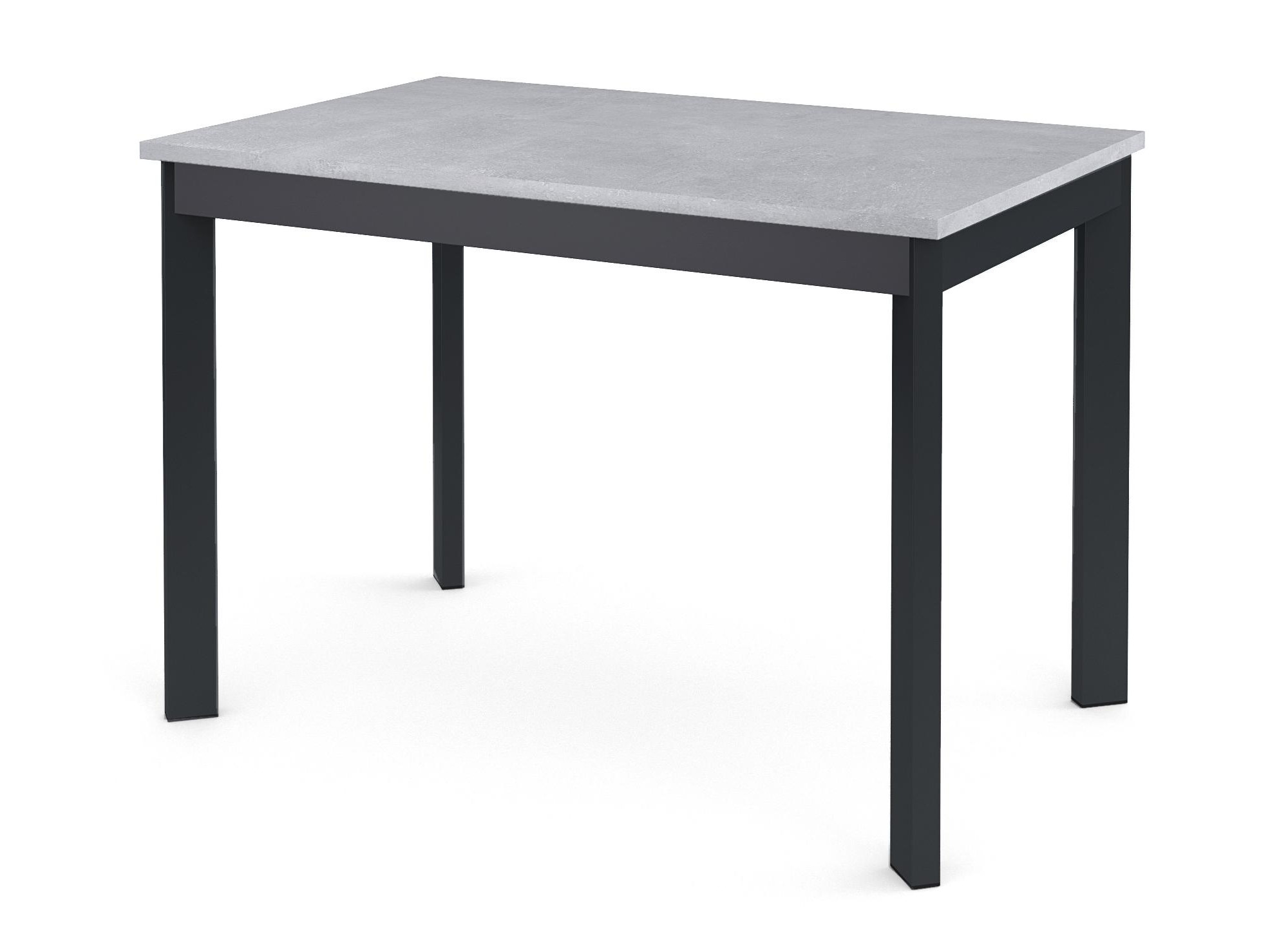 Стол DikLine L110 Бетон (ЛДСП EGGER)/Опоры черный Серый, ЛДСП стол dikline rdb100 бетон лдсп egger опоры h черные серый лдсп
