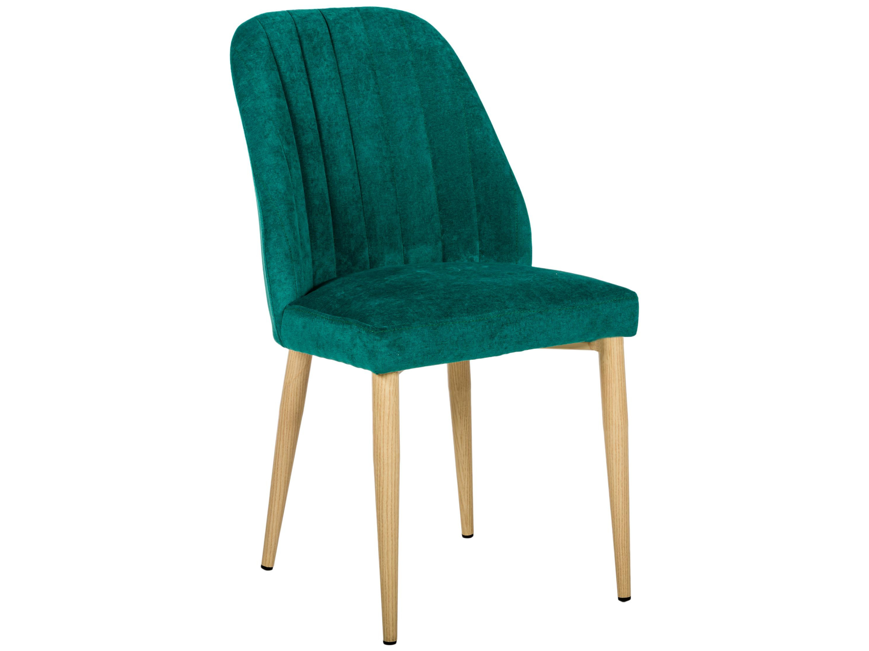 Стул Alen Измр/Натуральный Дуб Зеленый, Металл стул alen зеленый черный зеленый металл