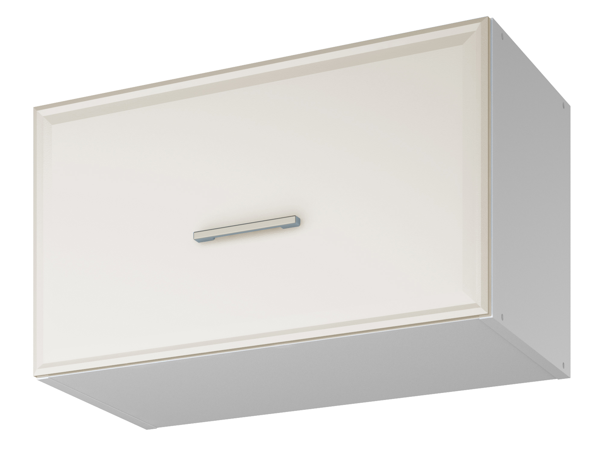 Шкаф навесной для вытяжки Greta 60 см Светлый, , Белый, МДФ, ЛДСП шкаф напольный greta 60 см светлый белый мдф лдсп