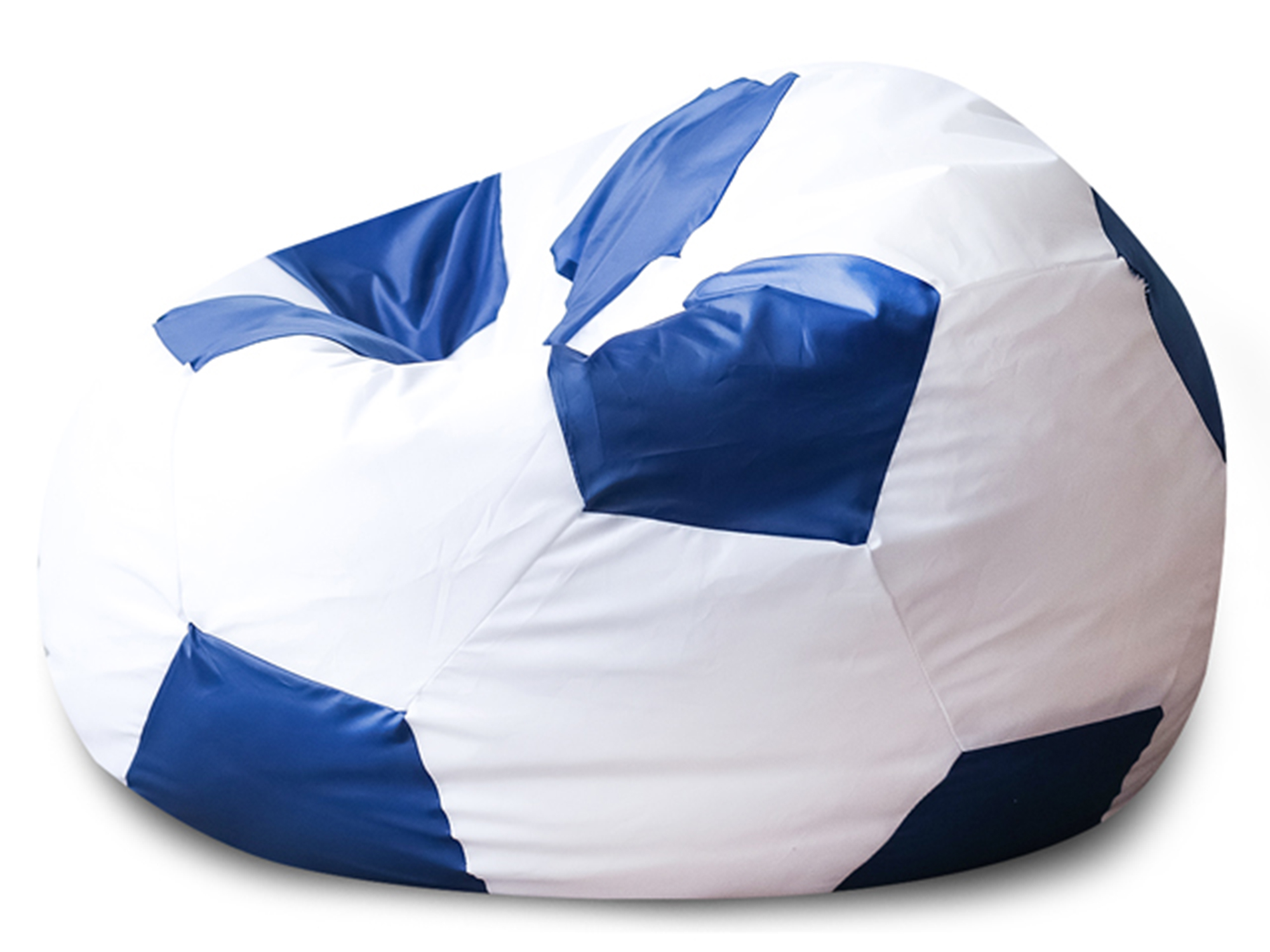 Кресло Мяч Бело-Голубой Оксфорд MebelVia , Голубой, Оксфорд arias elegance lois 45 см плачет с аксессуарами бело голубой