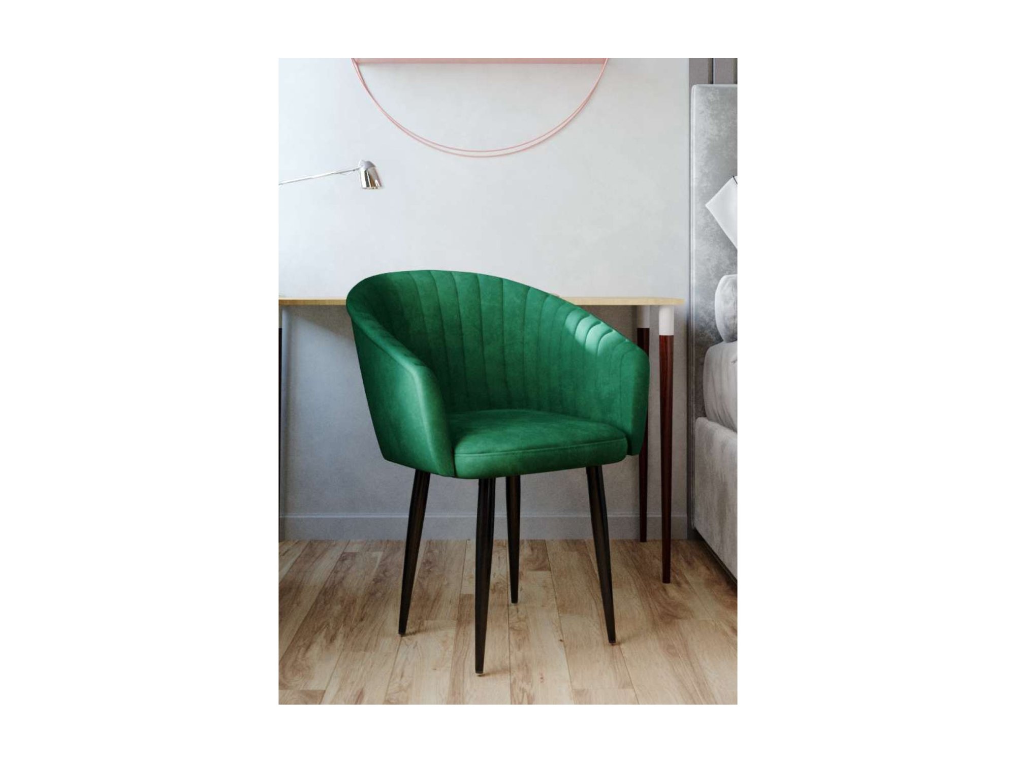 Стул Берлин (Зелёный, Черный) Черный, Металл стул алексис сине зелёный
