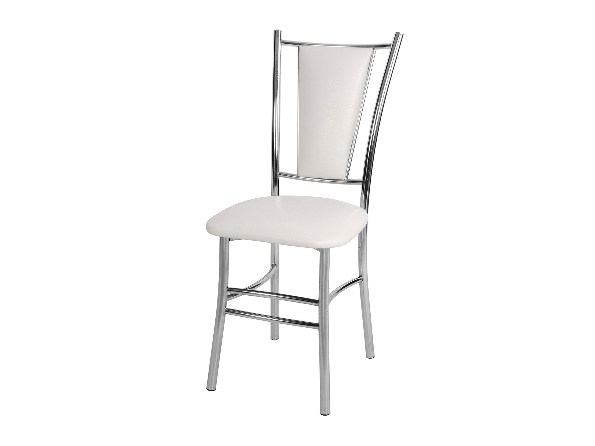 Стул Марсель Белый, Сталь хромированная стул марсель белый белый металл
